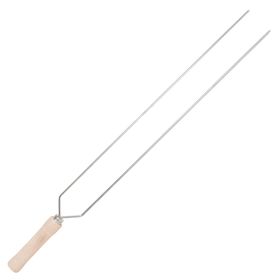 Espeto Duplo para Churrasco 75cm - Mor