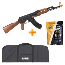 Rifle de Airsoft AEG AK47 CM522 - CYMA + BBs + Capa