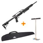 carabina-de-pressao-pcp-hunter-ultra-power-5-5mm-bomba-manual-capa-z9