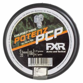 Chumbinhos Potenz PCP 5.5mm 100 Unidades – Fixxar