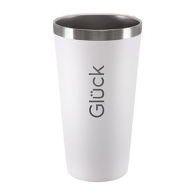 Copo Térmico Sleek para cerveja/água 473 ml (sem tampa) - Off White - Glück