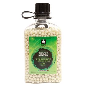BB’s Munição Traçante Verde para Airsoft Green Hell 0.25g 2000un – Spartan Airsoft