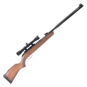 Carabina de Pressão Hunter Maxxim IGT Madeira 5.5mm com Luneta 4x32 – Gamo