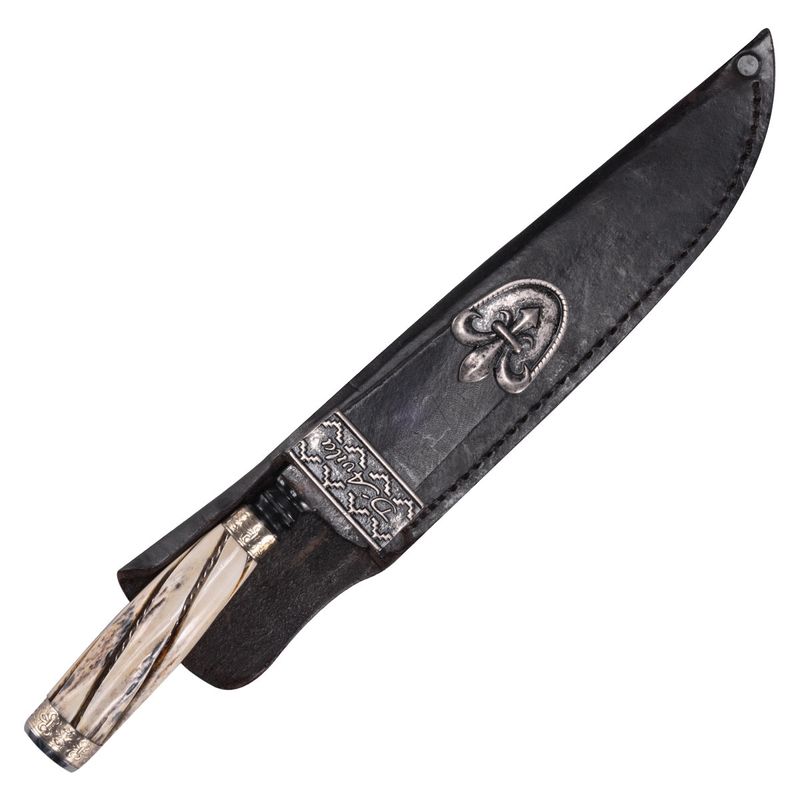 faca-gaucha-integral-8”-aco-carbono-5160-com-cabo-em-chifre-de-cervo-–-d’avila-z12