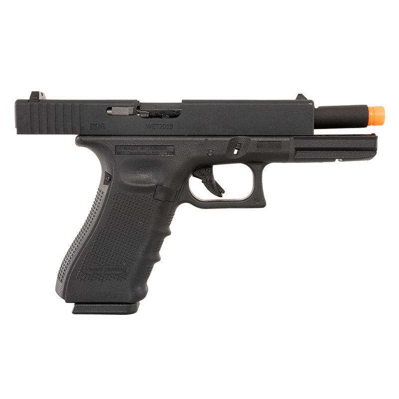 pistola-de-airsoft-a-gas-gbb-green-gas-g18b-blowback-slide-metal-–-we-case-z4