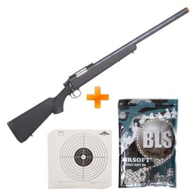 Rifle de Airsoft Sniper Novritsch SSG10-A1 Full Metal + BB's + Alvos