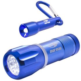 Lanterna Led Mormaii Fun Azul + Chaveiro Lanterna