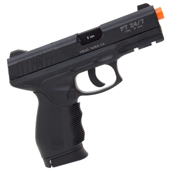 super-combo-pistola-de-airsoft-a-gas-co2-pt24-7-cybergun-coldre-maleta-rigida-10-co2-bb-s-alvos-m2