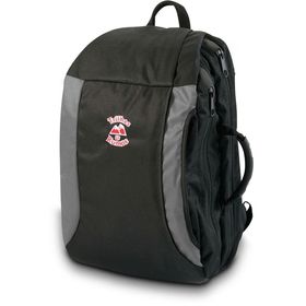 Mochila CAMPUS 33 Litros Preta e Cinza - Trilhas e Rumos