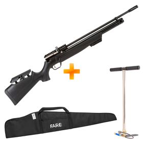 Carabina de Pressão PCP Puncher S 5.5mm - KRAL ARMS + Bomba + Capa