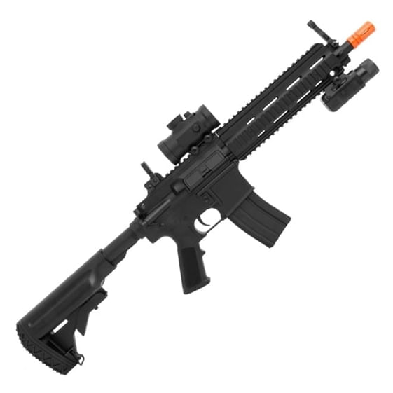 rifle-aeg-m4-m804-a2-com-lanterna-e-red-dot-fake-double-eagle-pistola-p1918-spring-–-vigor-bbs-m2