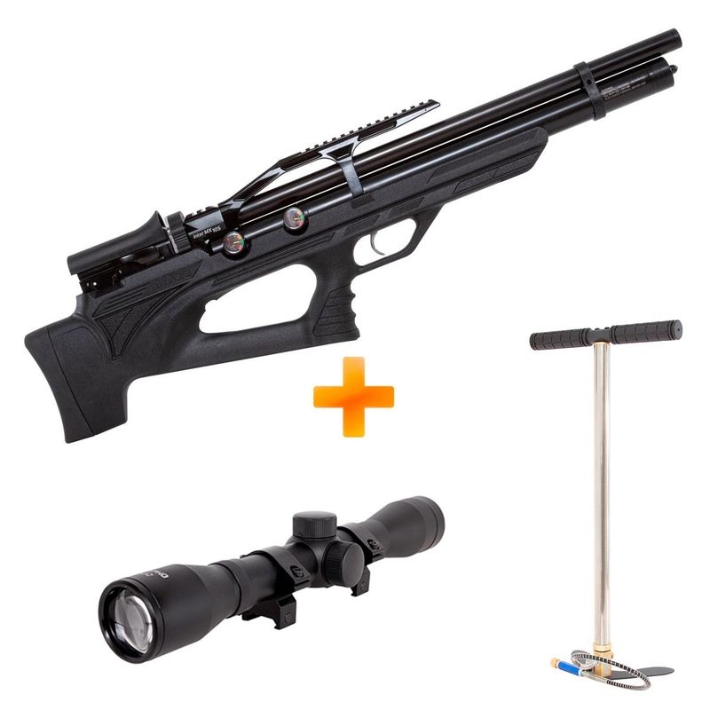carabina-de-pressao-pcp-mx10-s-synthetic-black-regulated-5-5mm-aselkon-bomba-luneta-4x32-z9