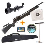 carabina-de-pressao-pcp-puncher-maxi-s-silent-6-35mm-kral-arms-bomba-luneta-custom-capa-chumbinho-alvos-z11