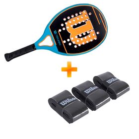 Raquete Beach Tennis Tryumph + Overgrip Ultra Wrap - Wilson