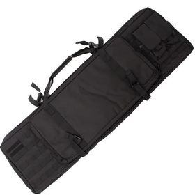 Capa de tecido para carabinas, rifles, Airsoft ou Espingardas com sistema Molle - Preto