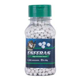 BB's Munição de Airsoft 0.28g com 1100un - Leão Modelismo