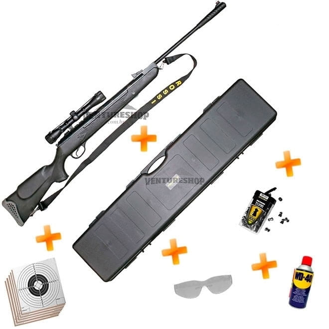 carabina-hatsan-125-5-5mm-super-combo-gas-ram-maleta-rigida-luneta-bandoleira-chumbinho-l1