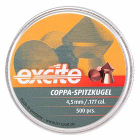 Chumbinho Profissional H&N Excite Coppa-Spitzkugel 4.5mm 500un