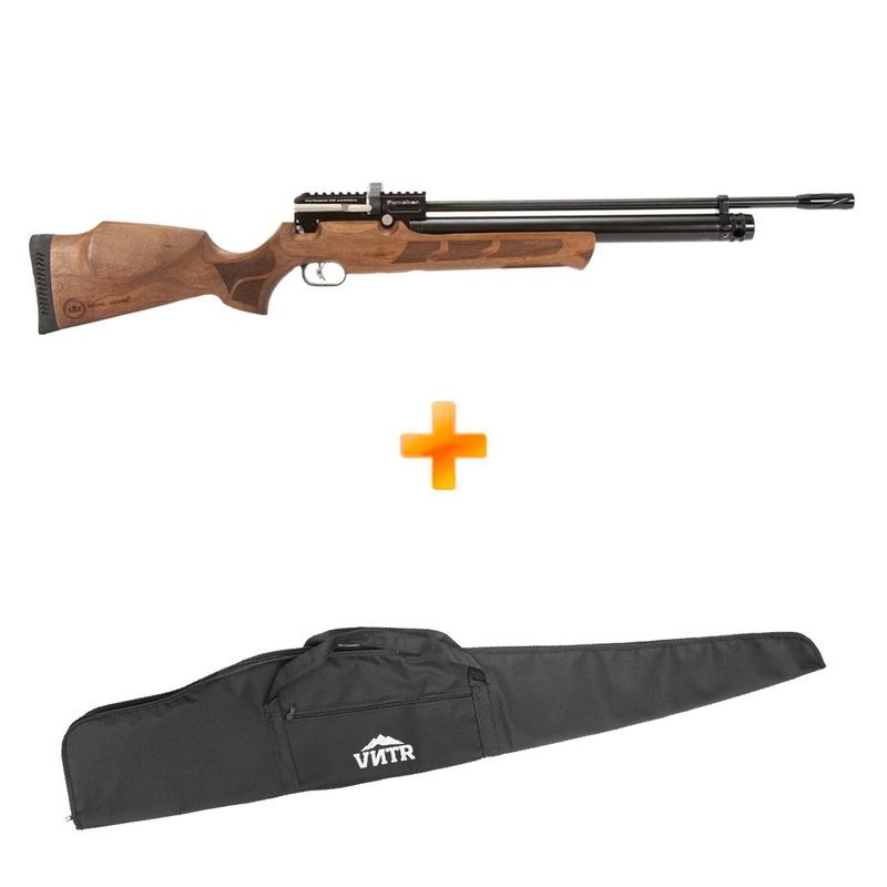 carabina-de-pressao-pcp-puncher-w-6-35mm-kral-arms-bomba-luneta-4x32-capa-chumbinho-alvos-z9