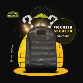 Mochila SECRETA #VentureBlack2022 - Versão VENTURESHOP