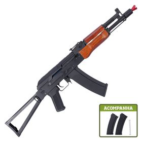 Rifle de Airsoft AEG AK74u Wood SA-J08 Serie EDGE - Specna Arms