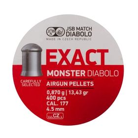 Chumbinho Profissional Exact Monster Diabolo 4.5mm (.177) - JSB