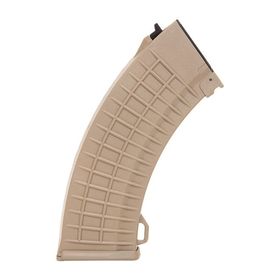 Magazine Mid-Cap 100 BBs para Rifles de Airsoft AK Tan - Battleaxe