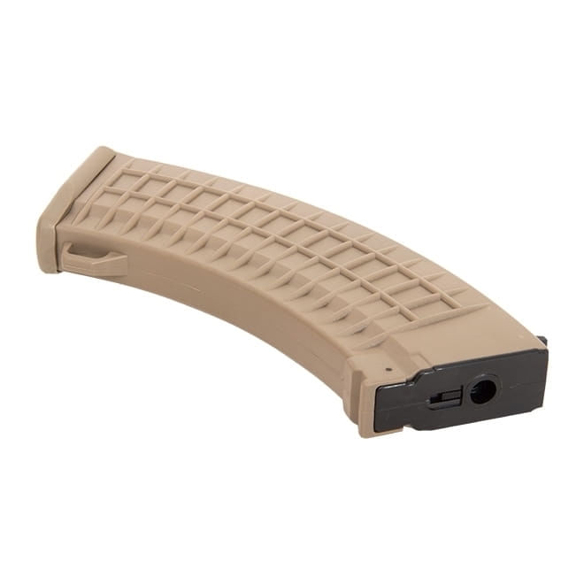 magazine-mid-cap-100-bbs-para-rifles-de-airsoft-ak-tan-battleaxe-l6