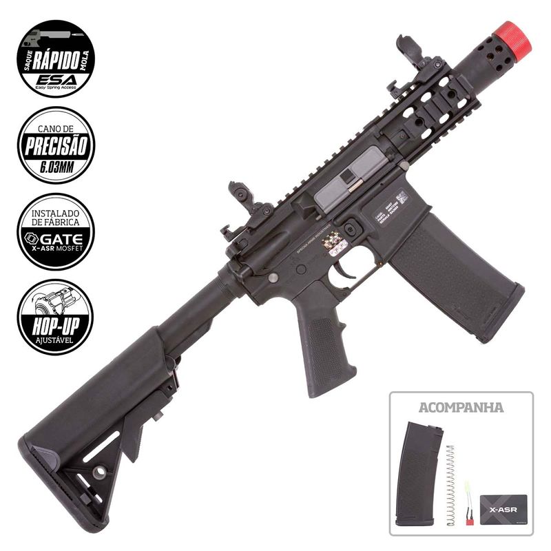 rifle-de-airsoft-m4-carbine-ris-compact-sa-c10-black-linha-core-c-series-specna-arms-capa-bateria-e-carregador-bb-s-z11