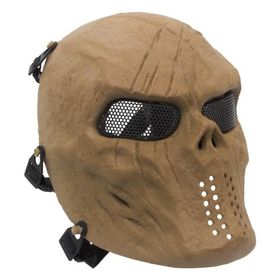 Máscara de Airsoft Caveira Full Face Desert