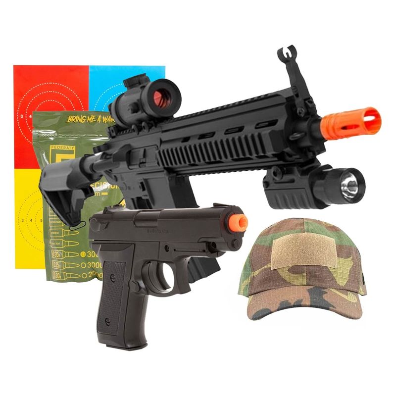 rifle-de-airsoft-aeg-m4-m804-a2-lanterna-reddotfake-double-eagle-pistola-de-airsoft-p1918-spring-vigor-alvo-bbs-bone-z8