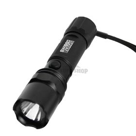 Lanterna tática LED com Carregador USB e veicular - Swiss Arms