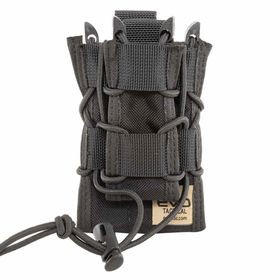 Porta Magazine/Carregador Molle M4 e Pistola Preto – EVO