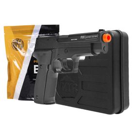 Pistola Airsoft Sig Sauer P226 Slide Metal Cybergun + BB’s + Case/Maleta Rígida