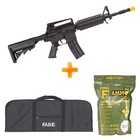 Rifle de Airsoft Spring VG M4A1 8908 – Vigor + BB’s + Capa