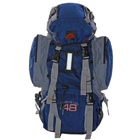 Mochila Cargueira Crampon Tech 48 Litros Azul Escuro - Trilhas e Rumos