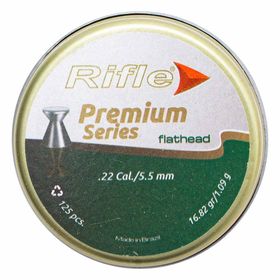 Chumbinho para Carabina de Pressão Rifle Flathead 5.5mm (.22) 125un.