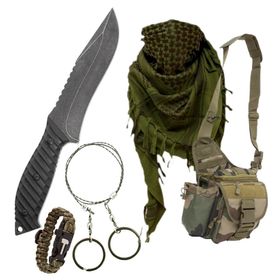 Kit EDC Sobrevivência Tático
