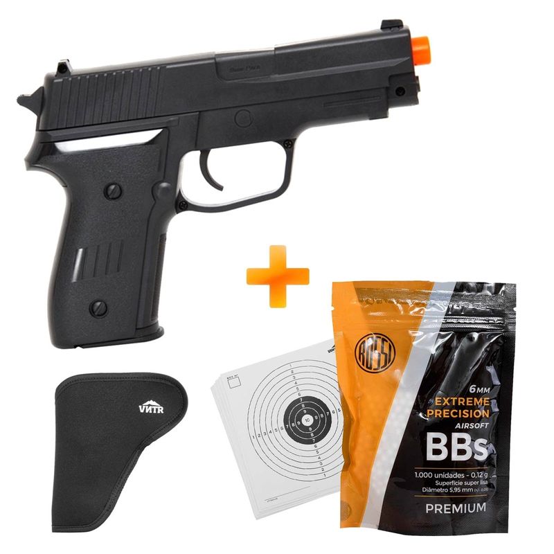 pistola-de-airsoft-p226-2124-spring-–-vigor-coldre-bbs-alvos-z6