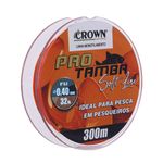 linha-pro-tamba-soft-orange-0-40mm-300mt-crown-z1