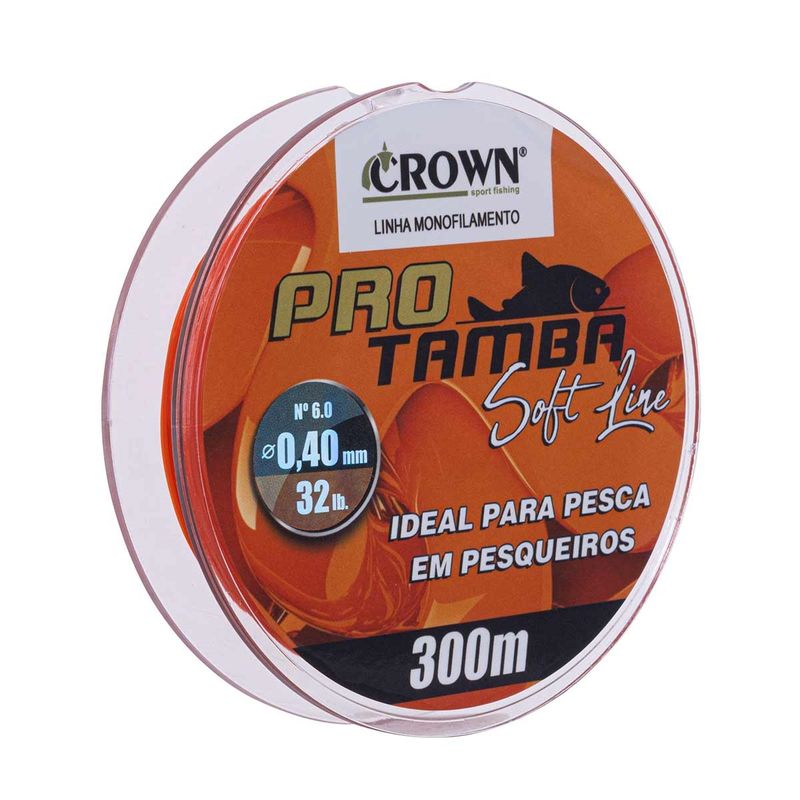 linha-pro-tamba-soft-orange-0-40mm-300mt-crown-z1