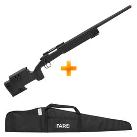 Rifle de Airsoft Spring Sniper M62 Black Double Eagle + Capa