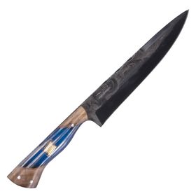 Faca Gaúcha Laminada 8” Aço Carbono 5160 com Cabo Híbrido Cápsula 22 – D’Ávila