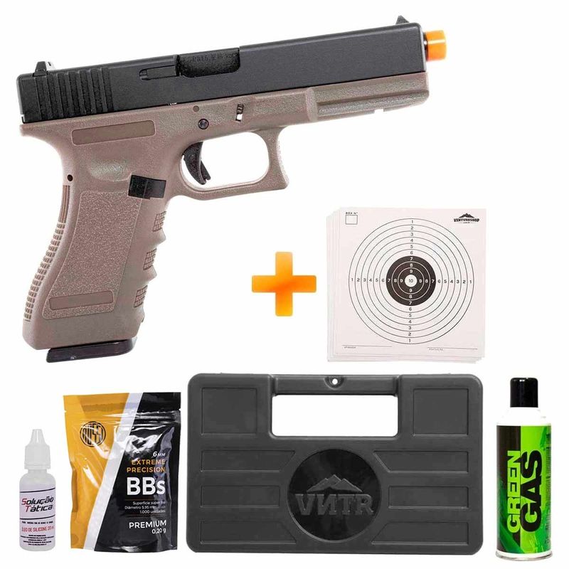 pistola-de-airsoft-gbb-r18-green-blowback-slide-metal-case-bbs-green-gas-alvos-z15