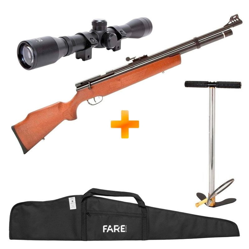 carabina-de-pressao-pcp-b57-madeira-5-5mm-cbc-bomba-luneta-capa-z32