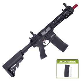 Rifle de Airsoft M4 Carbine RIS SA-C08 Black Linha Core C-Series - Specna Arms