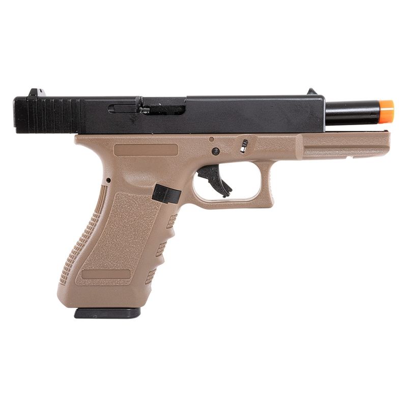 pistola-de-airsoft-gbb-r18-tan-blowback-slide-metal-case-z4