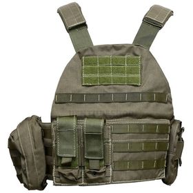 Colete Tático Plate Carrier com Sistema Modular VERDE - Cyber X