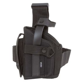 Coldre Tático de Perna Bope em Nylon Preto Canhoto - Atack Militar