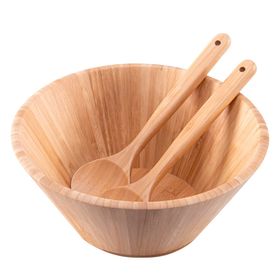 Conjunto Saladeira 3 Peças Bamboo - MOR